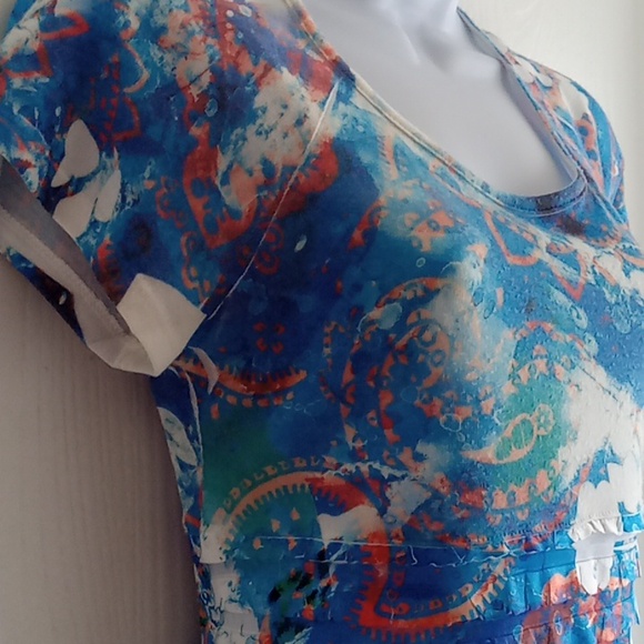 Cubism | Floral Print Frilled Dress - Picture 7 of 8